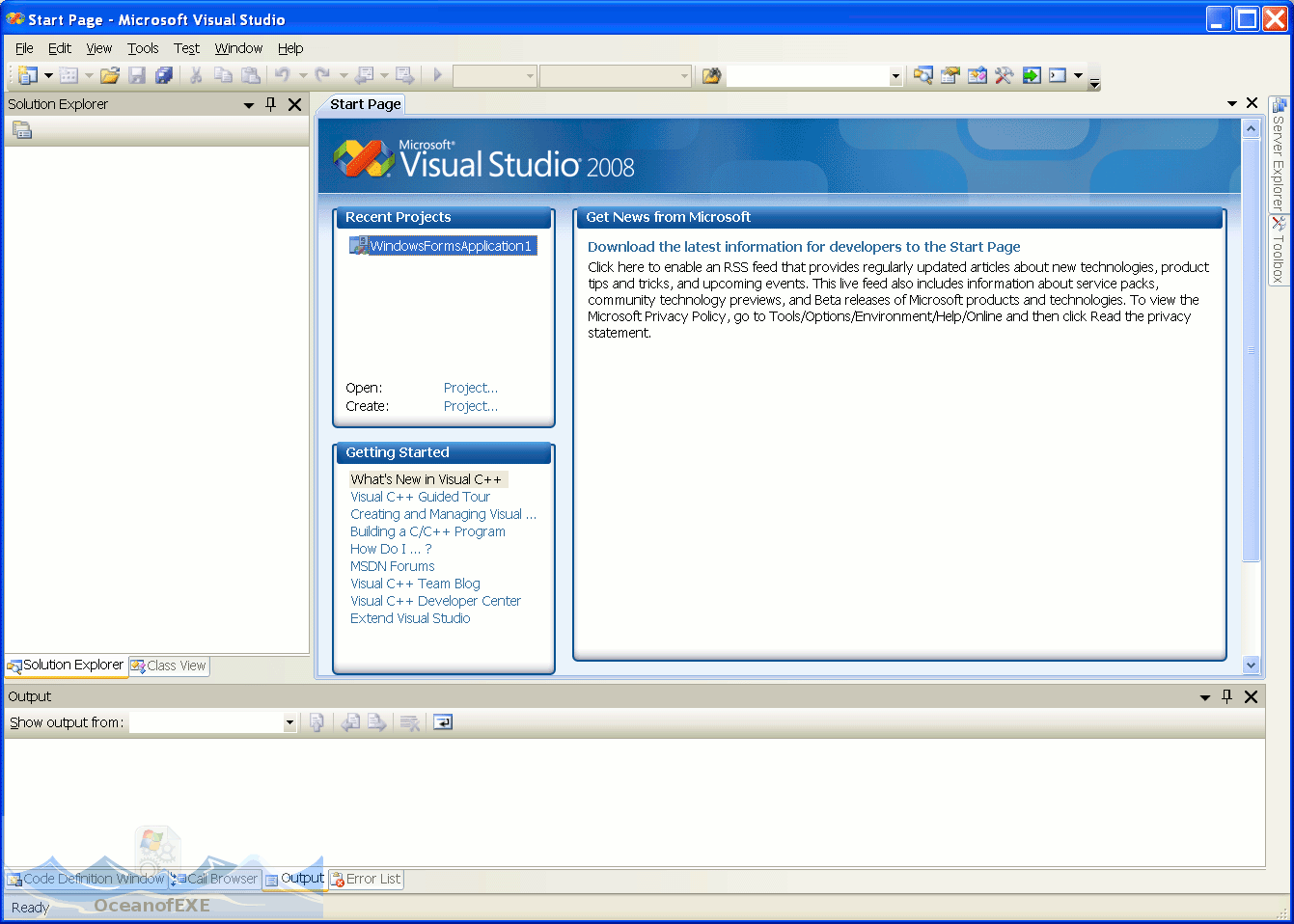 Visual Studio 2008 direct link Download