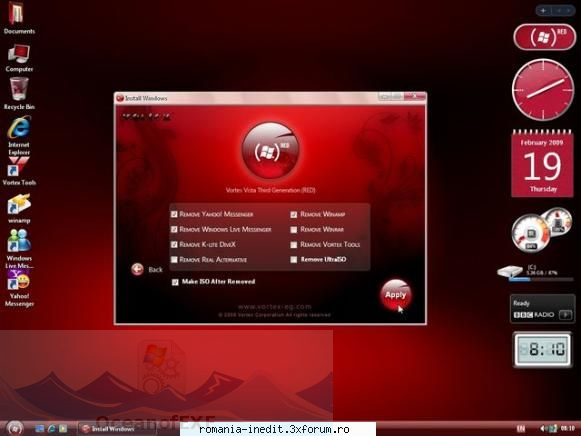 Windows XP Vortex Edition Latest Version Download Free