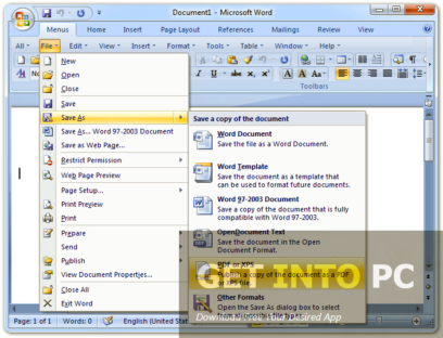 Microsoft Office 2007 Enterprise Free Download