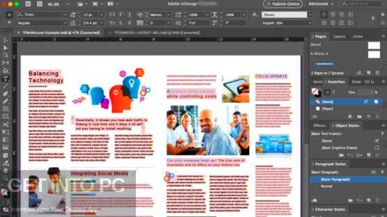 Adobe InDesign 2020 latest version Download