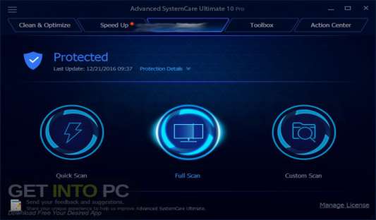 Advanced Systemcare Ultimate 12 Free Download 2020