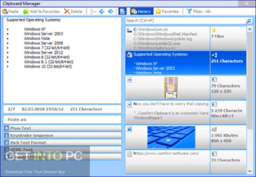 Comfort Clipboard Pro latest VersionDownload