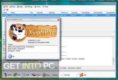 XviD4PSP Free Download Offline Installer