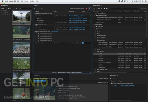 Adobe Media Encoder CC 2020 Direct Link Download