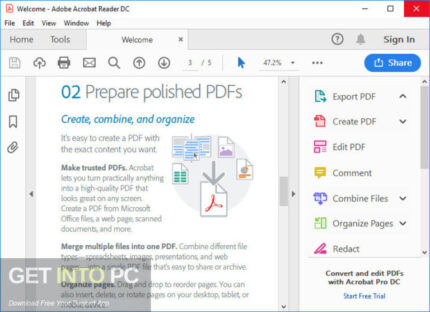 Adobe Acrobat Reader DC 2020 Free Direct Link Download