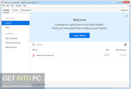 Adobe Acrobat Reader DC 2020 Free latest Version Download