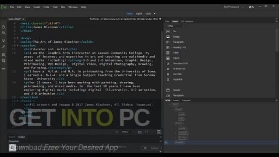 Adobe Dreamweaver CC 2020 Free Download