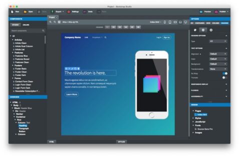 Bootstrap Studio Pro Free Download