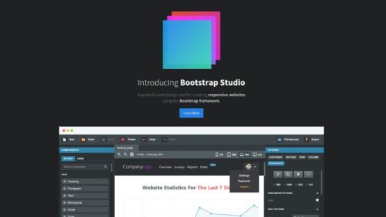 Bootstrap Studio Pro Free Download