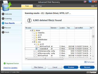 Systweak Advanced Disk Recovery 2020 Free Download