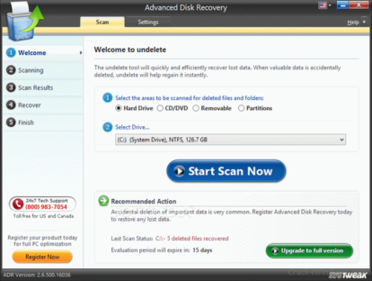 Systweak Advanced Disk Recovery 2020 Free Download