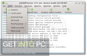 miniSIPServer Free Download