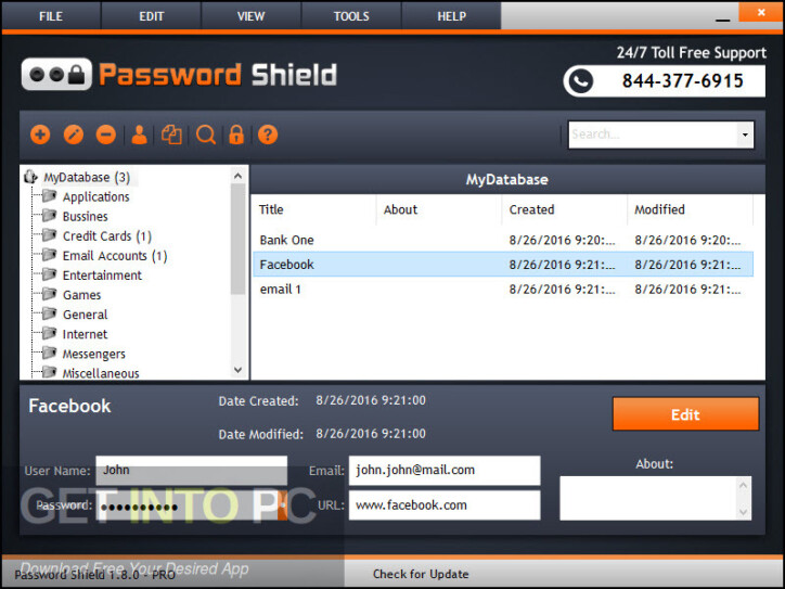 Password Shield Pro Free Download