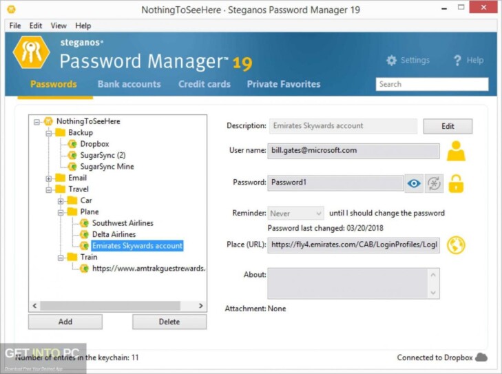 Steganos Password Manager Free Download