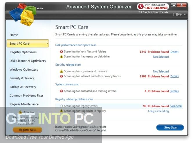 Systweak Advanced PC Cleanup Free Download