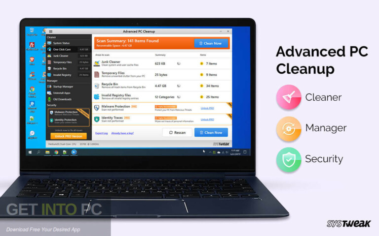 Systweak Advanced PC Cleanup Free Download