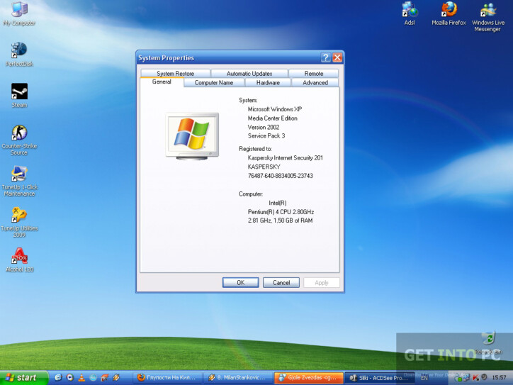 Windows XP Home Edition SP3 Free Download