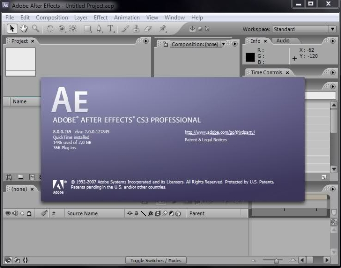 Adobe After Effects CS3 Free Download