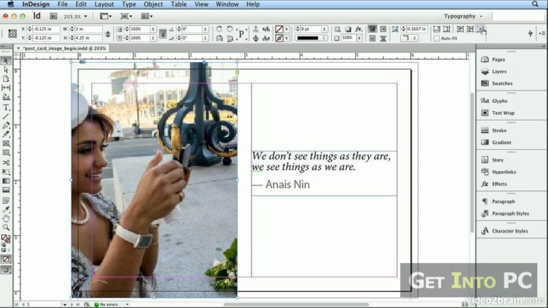 Adobe InDesign CS6 Free Download