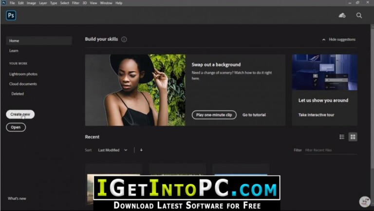 Adobe Photoshop CC 2020 Portable Free Download