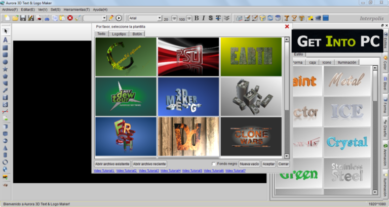 Aurora 3D Text & Logo Maker Free Download