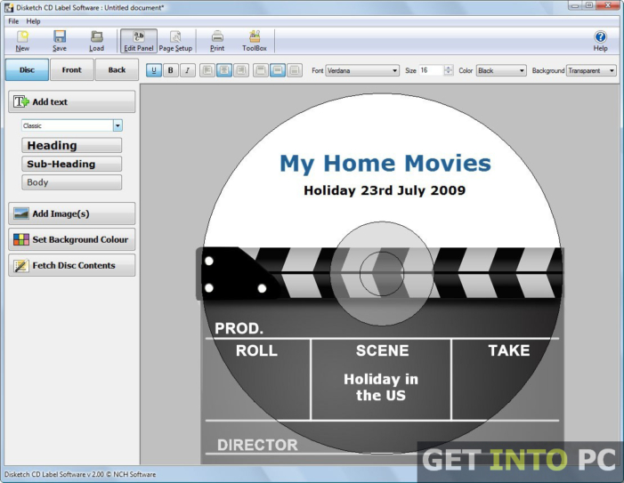 CD Label Maker Free Download