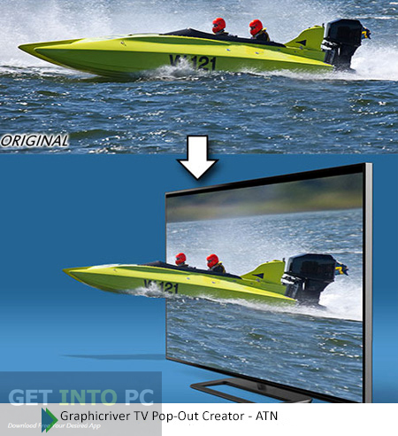 Graphicriver TV Pop Out Creator Free Download