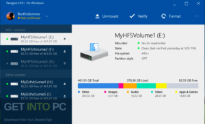 Paragon HFS + for Windows Free Download