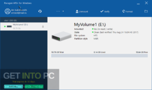Paragon HFS + for Windows Free Download