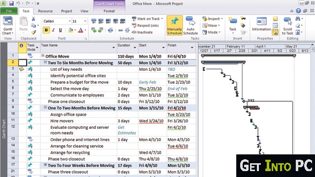 Project Professional 2010 Free Download