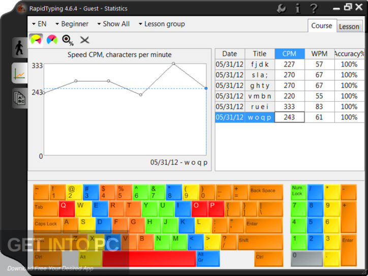Rapid Typing Tutor Free Download