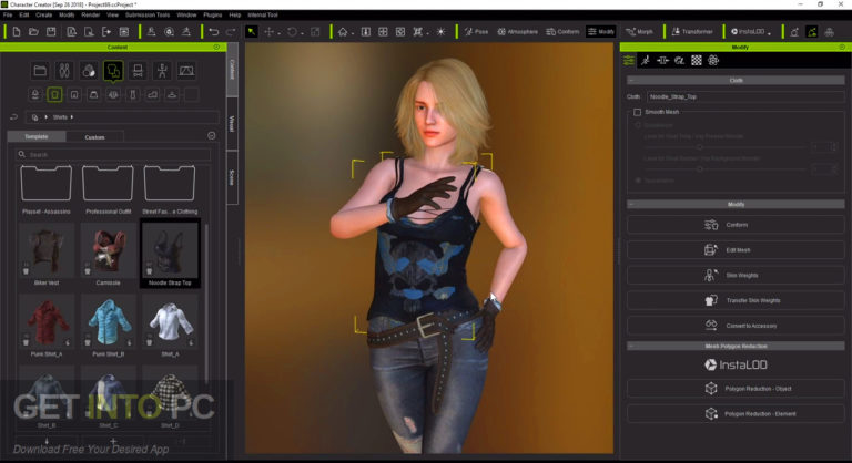 Reallusion Character Creator 3 with Resource Pack Templates Download