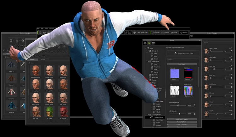 Reallusion Character Creator 3 with Resource Pack Templates Download