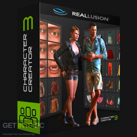 Reallusion Character Creator 3 with Resource Pack Templates Download