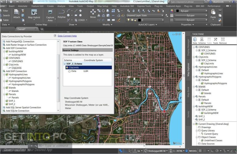 Autodesk AutoCAD Map 3D 2021 Free Download