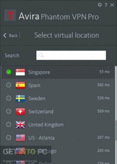 Avira Phantom VPN Pro Setup Free Download