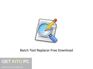 Batch Text Replacer Free Download