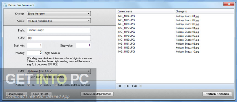 Better File Rename 2020 Free Download