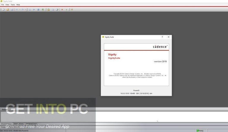 Cadence Design Systems Sigrity 2019 Free Download
