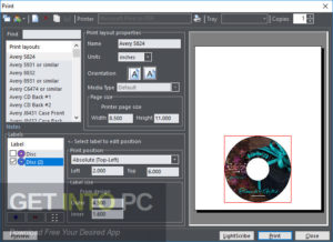 Dataland CD Label Designer Free Download