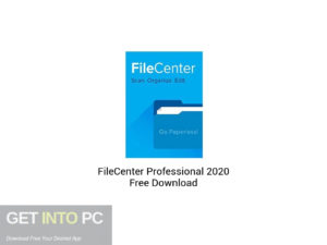 FileCenter Professional 2020 Free Download
