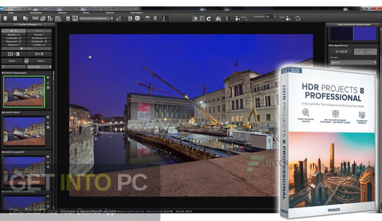 Franzis HDR projects 8 professional Free Download