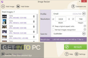 Icecream Image Resizer Free Download