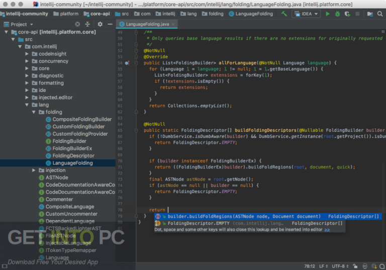 JetBrains IntelliJ IDEA Ultimate 2020 Free Download