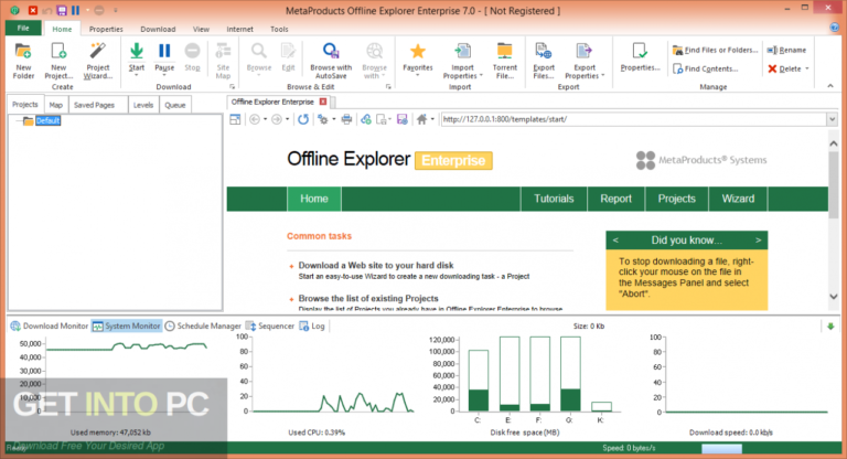 MetaProducts Offline Explorer Enterprise 2020 Free Download
