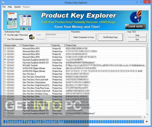 Nsasoft Product Key Explorer 2020 Free Download