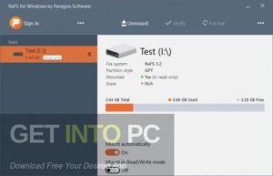 Paragon ReFS for Windows Free Download