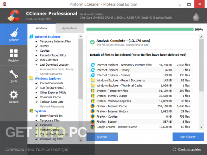 Piriform Bundle AIO 4 In 1 Free Download