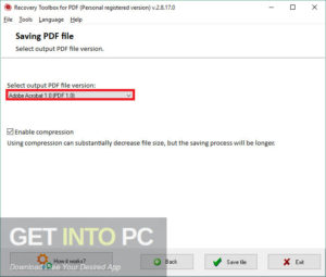 Recovery Toolbox for PDF Free Download