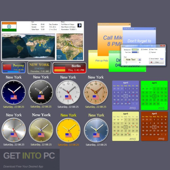 Sharp World Clock 2020 Free Download